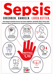 Sepsis Symptome Warnzeichen