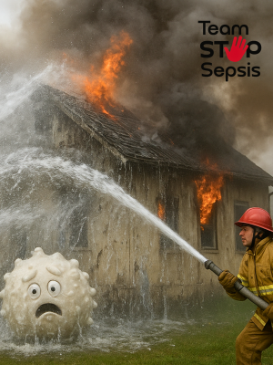 Sepsis-Feuerwehr Team Stop Sepsis
